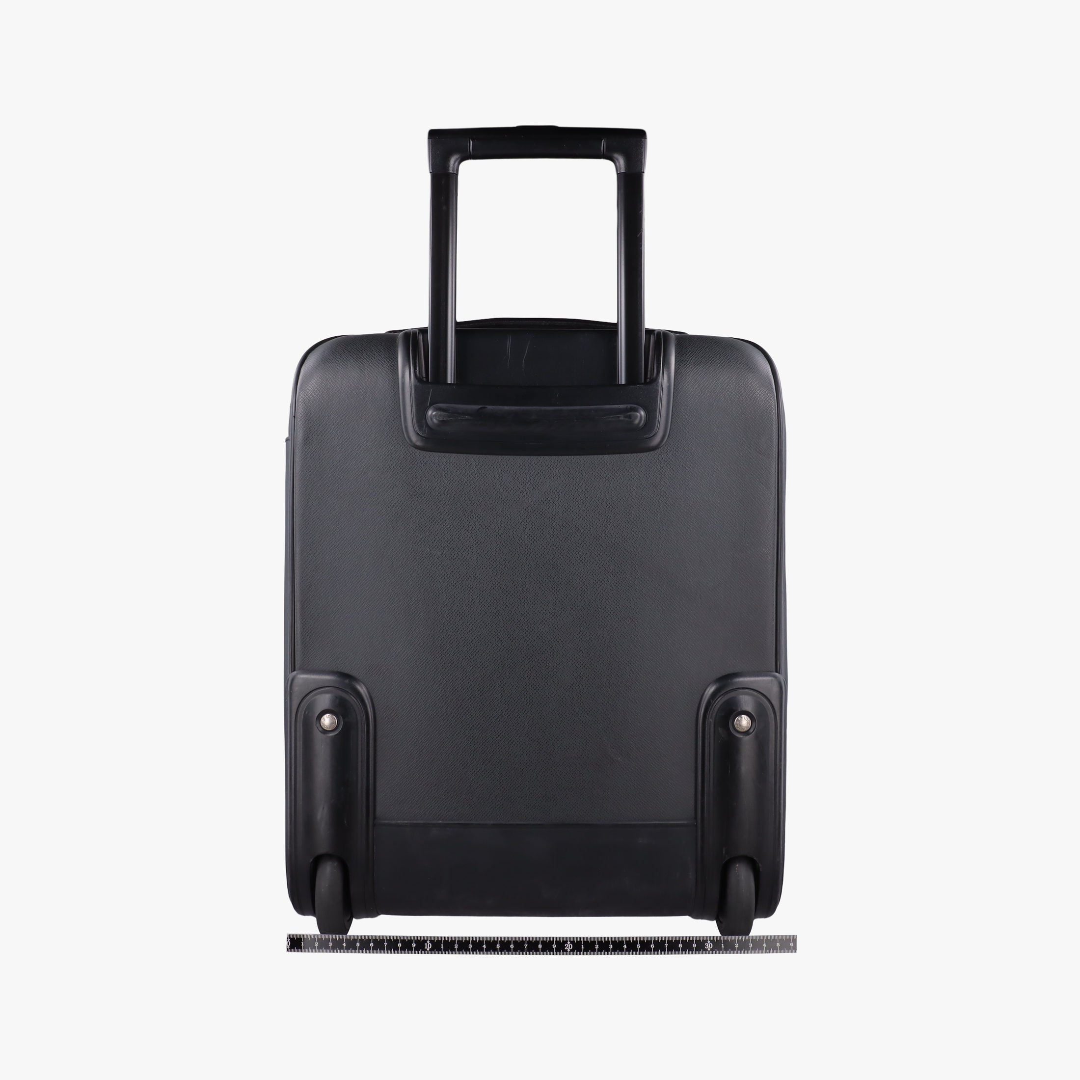Pre-owned Louis Vuitton Pegase 45 ARDOISE Taiga Leather M23302 suitcase | stylenewstar