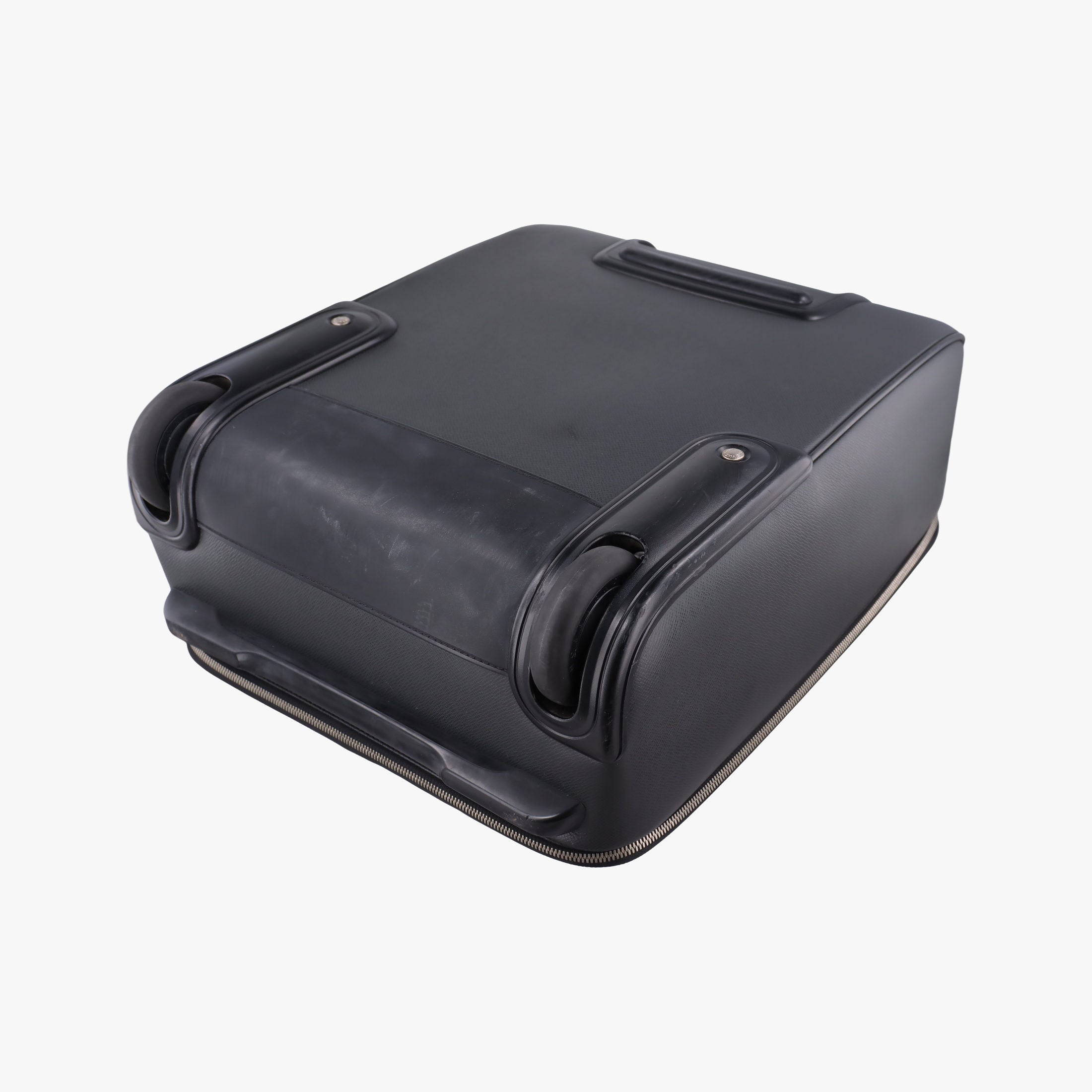 Pre-owned Louis Vuitton Pegase 45 ARDOISE Taiga Leather M23302 suitcase | stylenewstar