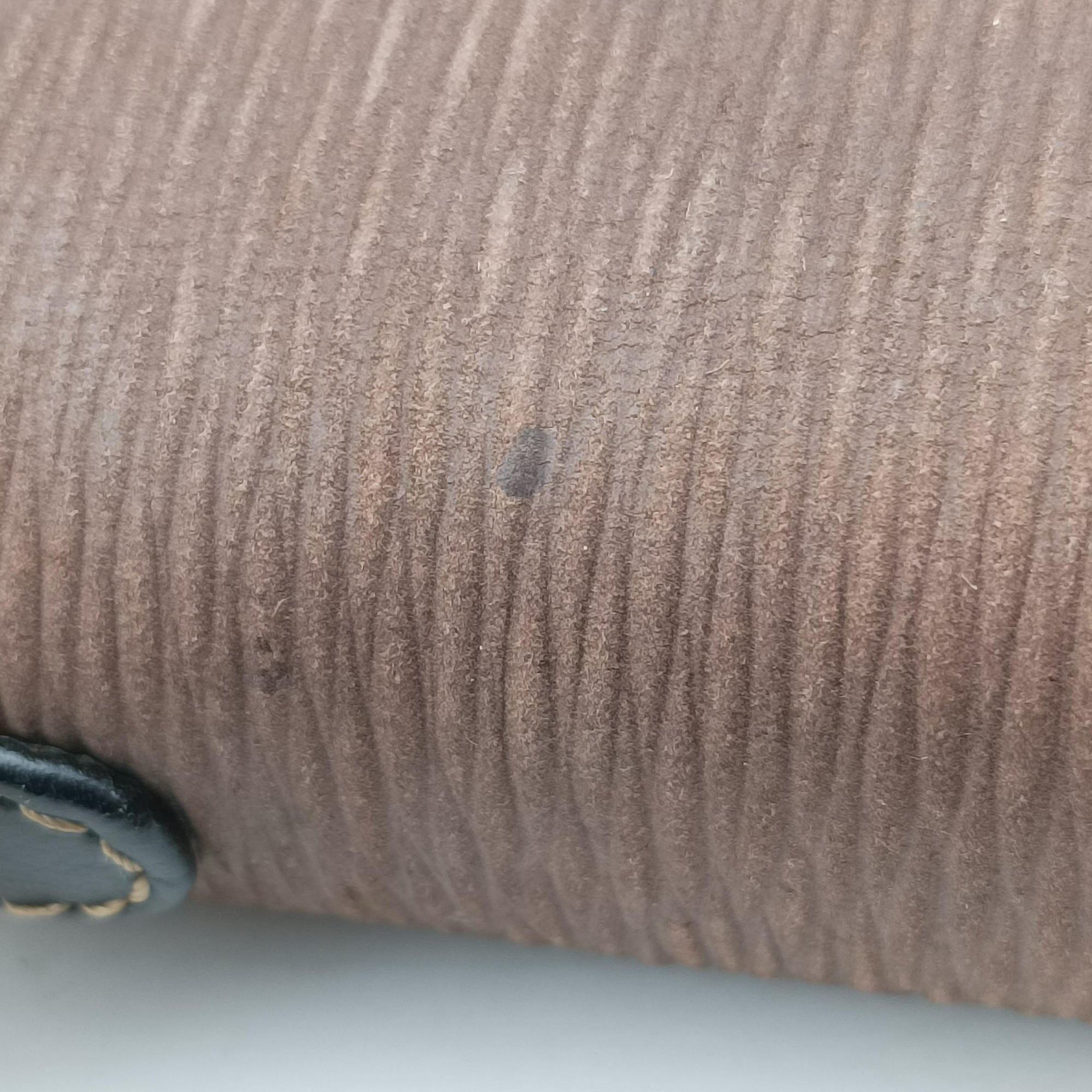 Vintage Loewe Velazquez Brown × Black Calfskin  handbag | stylenewstar