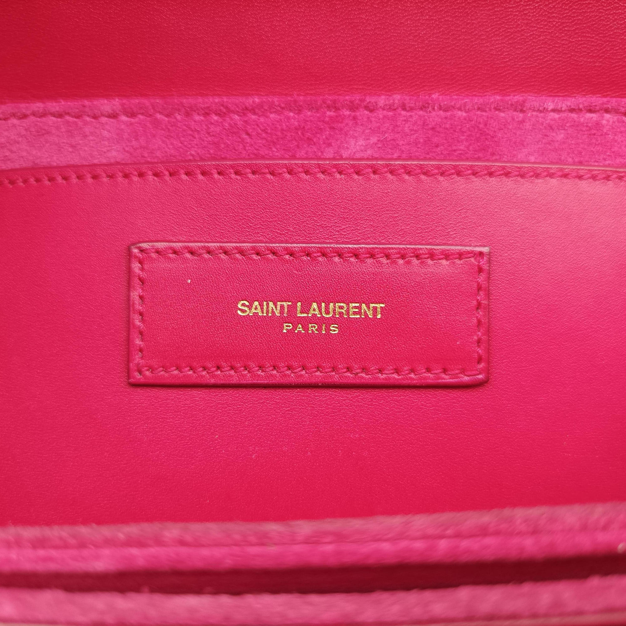 Secondhand Yves Saint Laurent Classic Lulu Rose Leather 318249 shoulderbag | stylenewstar
