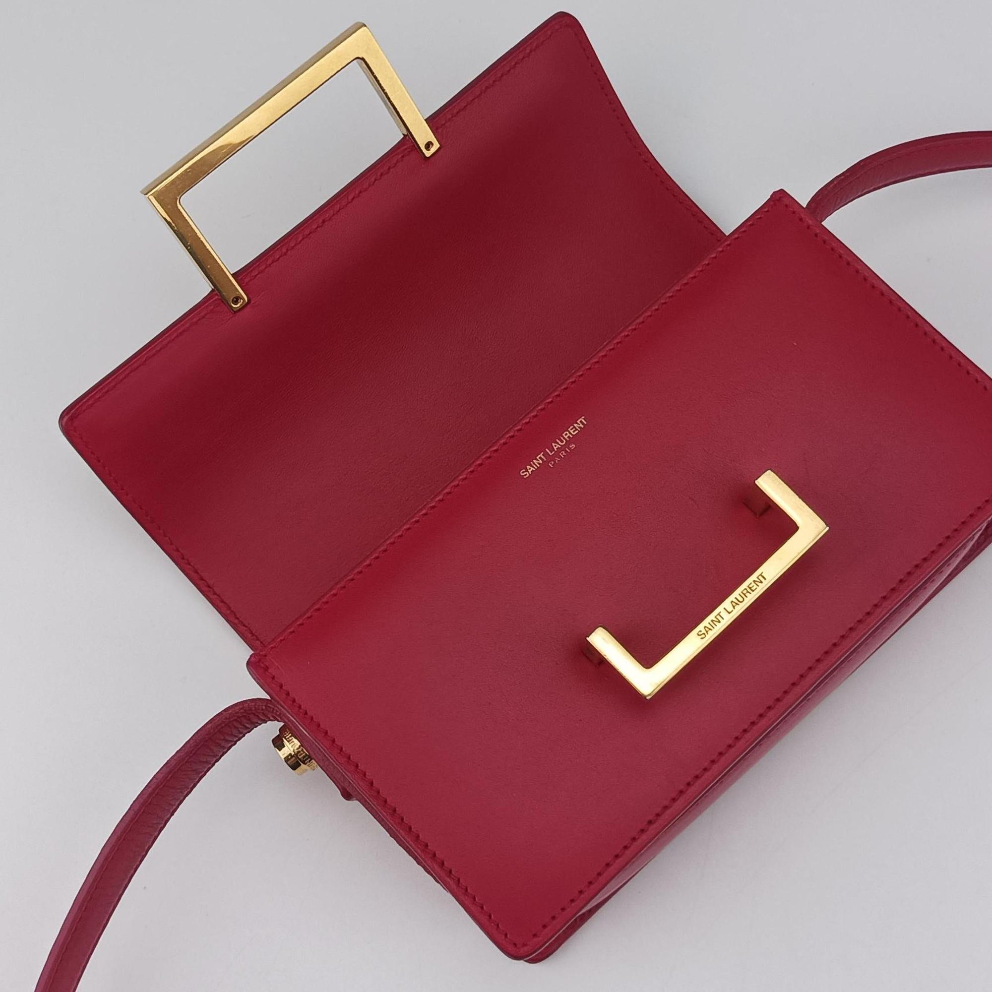 Secondhand Yves Saint Laurent Classic Lulu Rose Leather 318249 shoulderbag | stylenewstar
