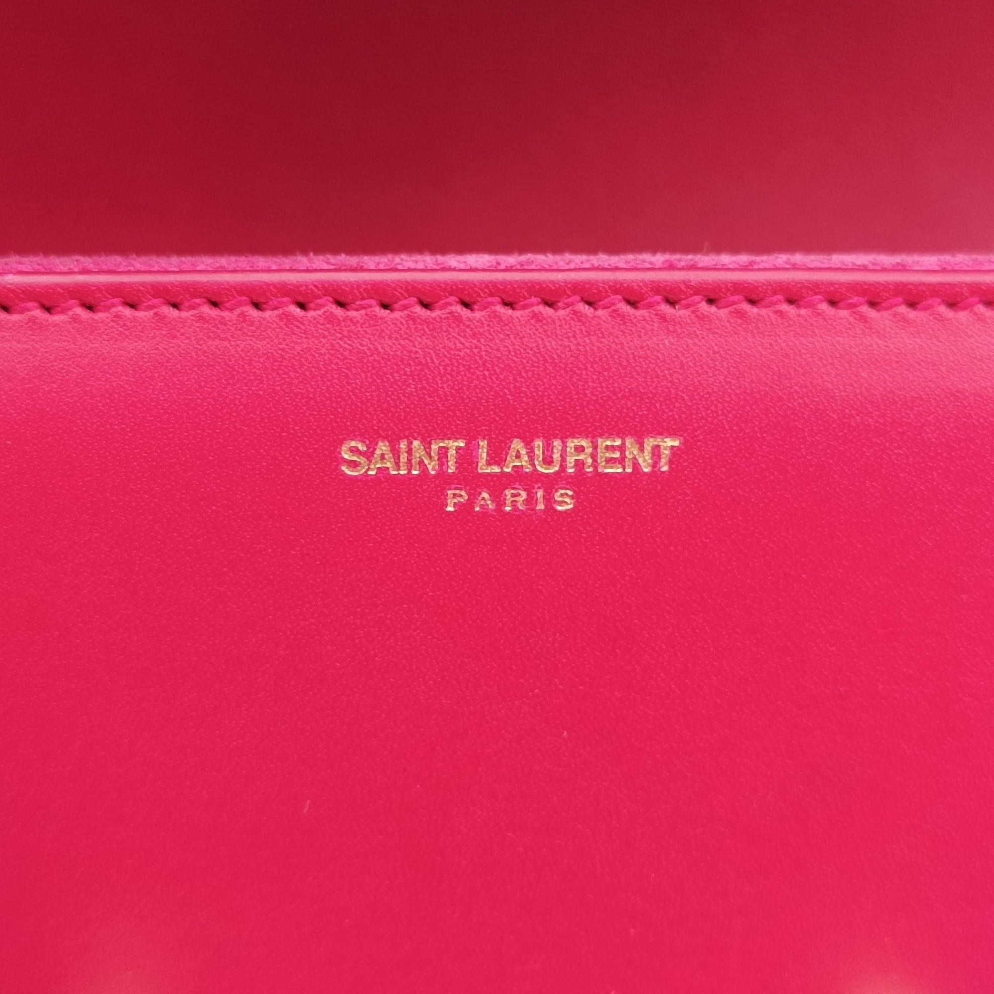Secondhand Yves Saint Laurent Classic Lulu Rose Leather 318249 shoulderbag | stylenewstar