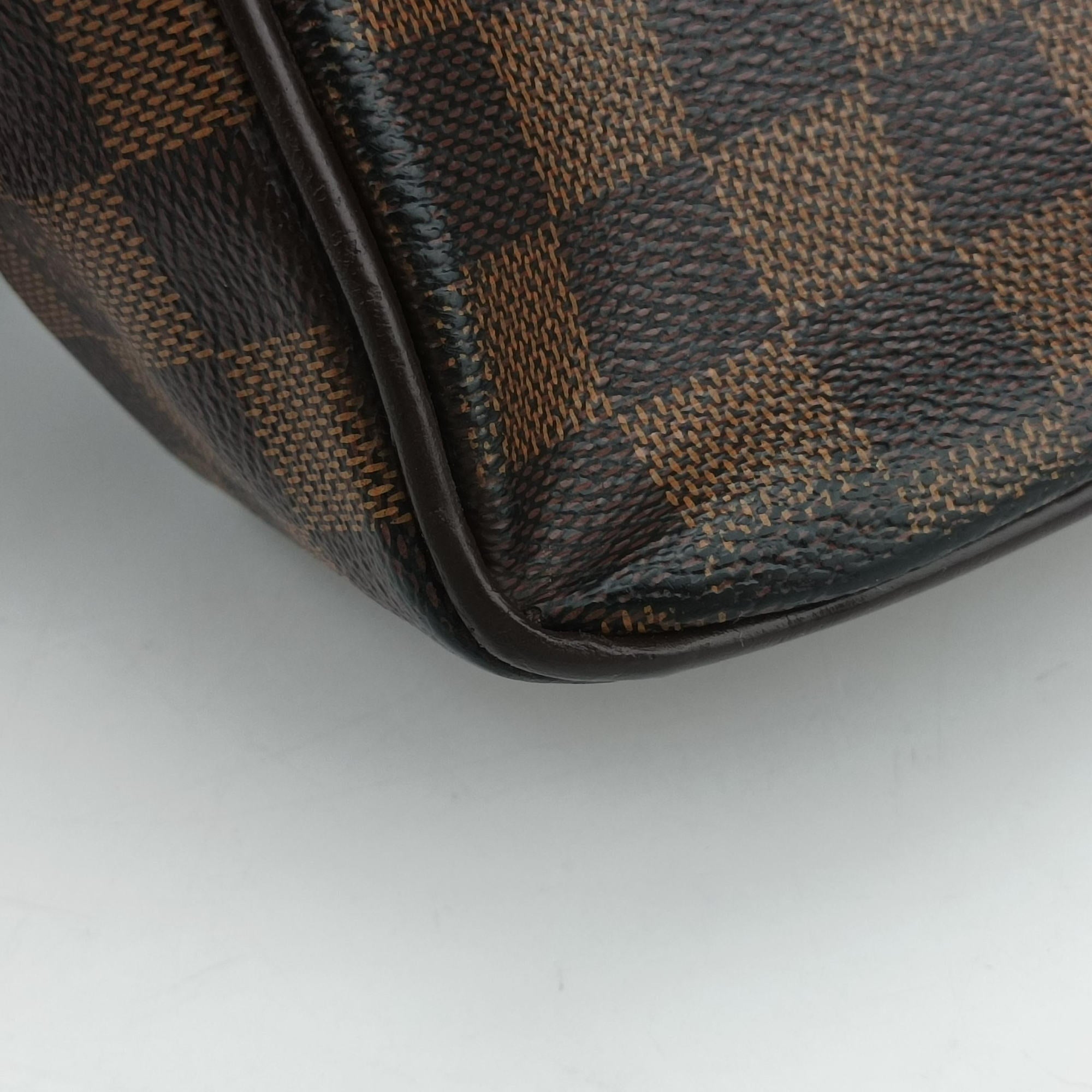 Pre-owned Louis Vuitton SHELTON EBENE Damier Canvas N41149 shoulderbag | stylenewstar