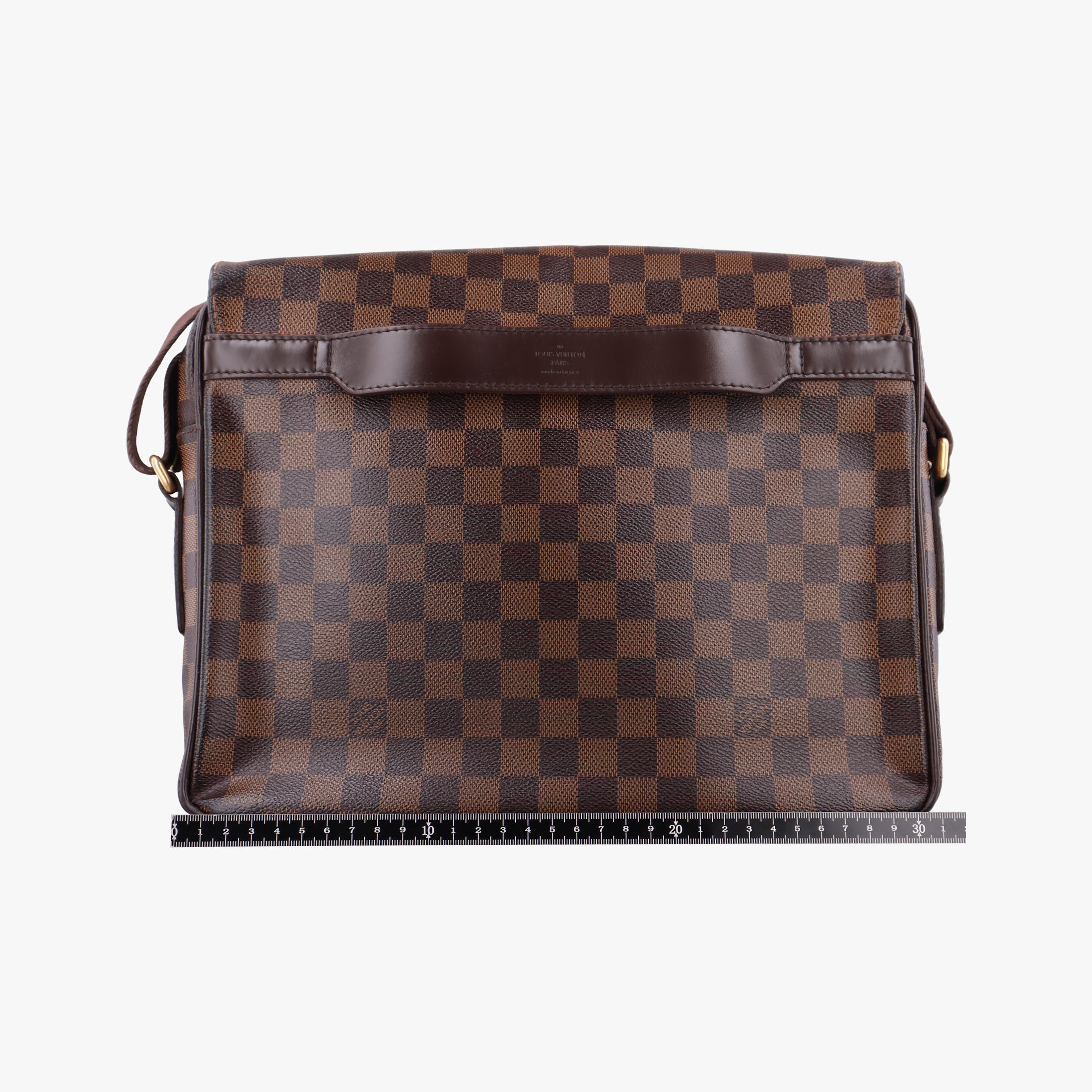 Pre-owned Louis Vuitton SHELTON EBENE Damier Canvas N41149 shoulderbag | stylenewstar