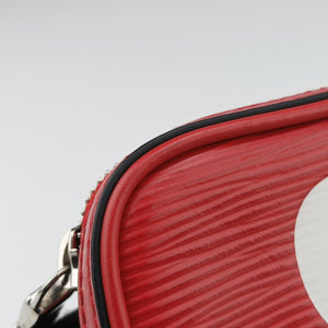 Secondhand Louis Vuitton Danube PPM Supreme Collaboration ROUGE×white Epi M53434 shoulderbag | stylenewstar