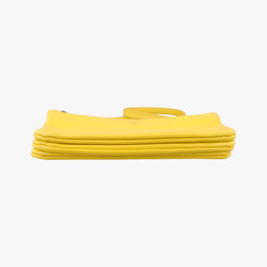 Pre-owned Celine TRIO Yellow Leather  shoulderbag | stylenewstar