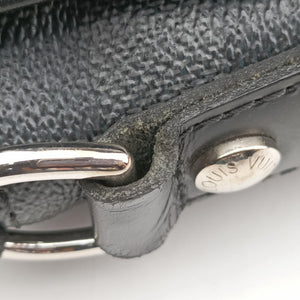 Vintage Louis Vuitton DANIEL GM Noir Damier Graphite N58033 shoulderbag | stylenewstar