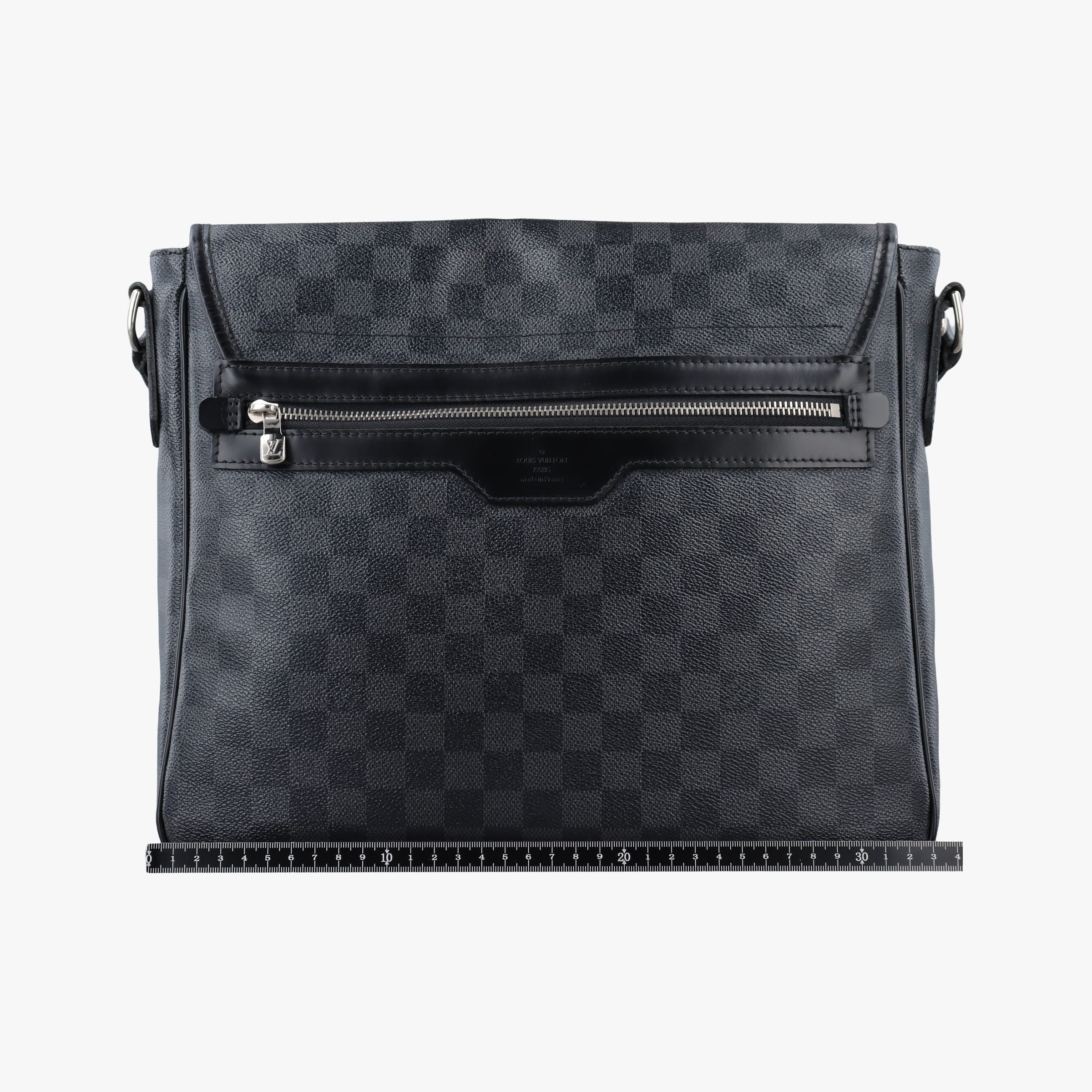 Vintage Louis Vuitton DANIEL GM Noir Damier Graphite N58033 shoulderbag | stylenewstar