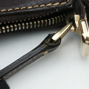 Pre-owned Gucci Abbey D-ring Hobo Brown Leather×canvas 190525 shoulderbag | stylenewstar