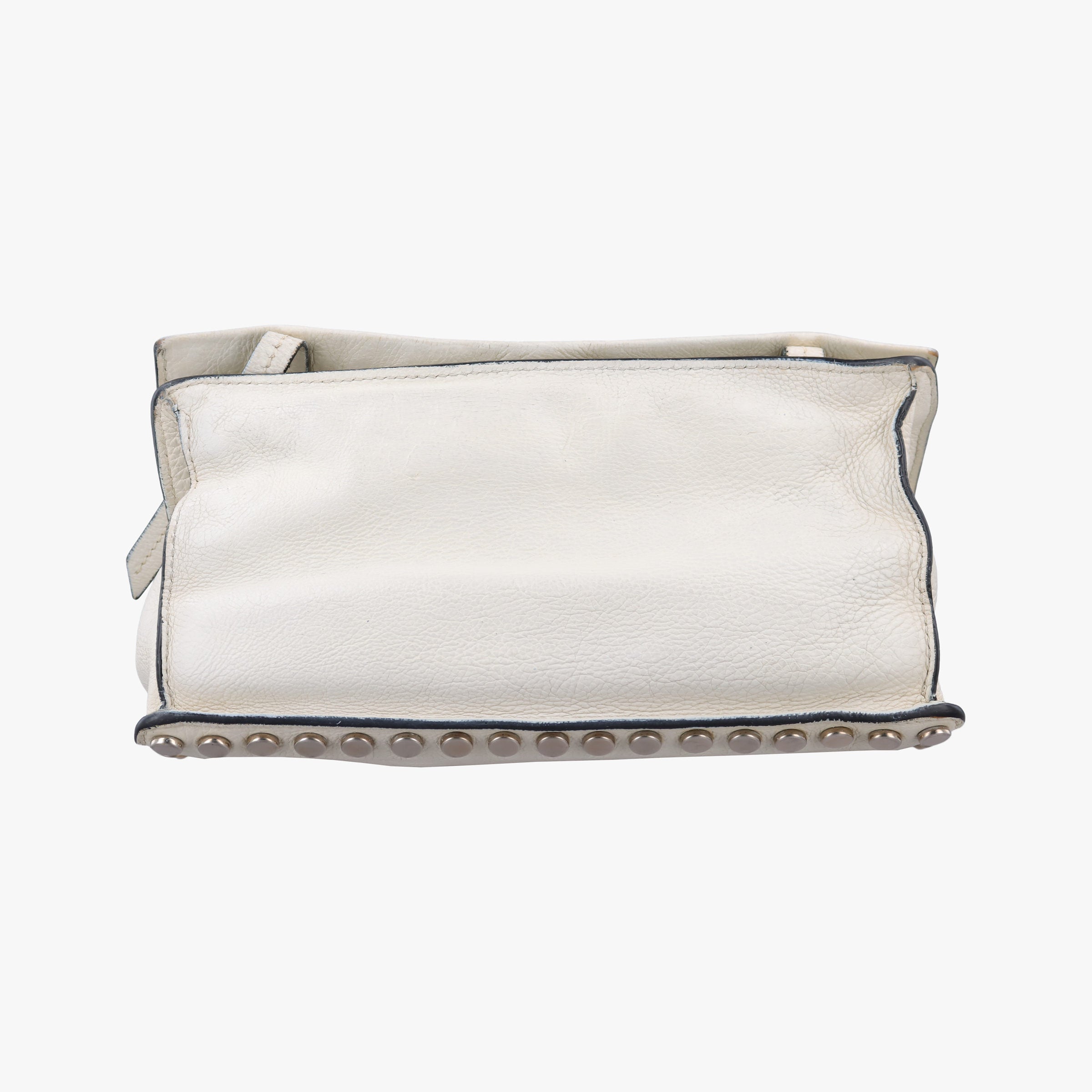 Vintage Prada Etiquette White Leather 1BD082 shoulderbag | stylenewstar