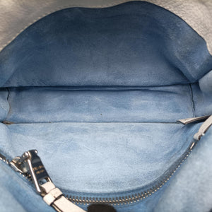 Vintage Prada Etiquette White Leather 1BD082 shoulderbag | stylenewstar