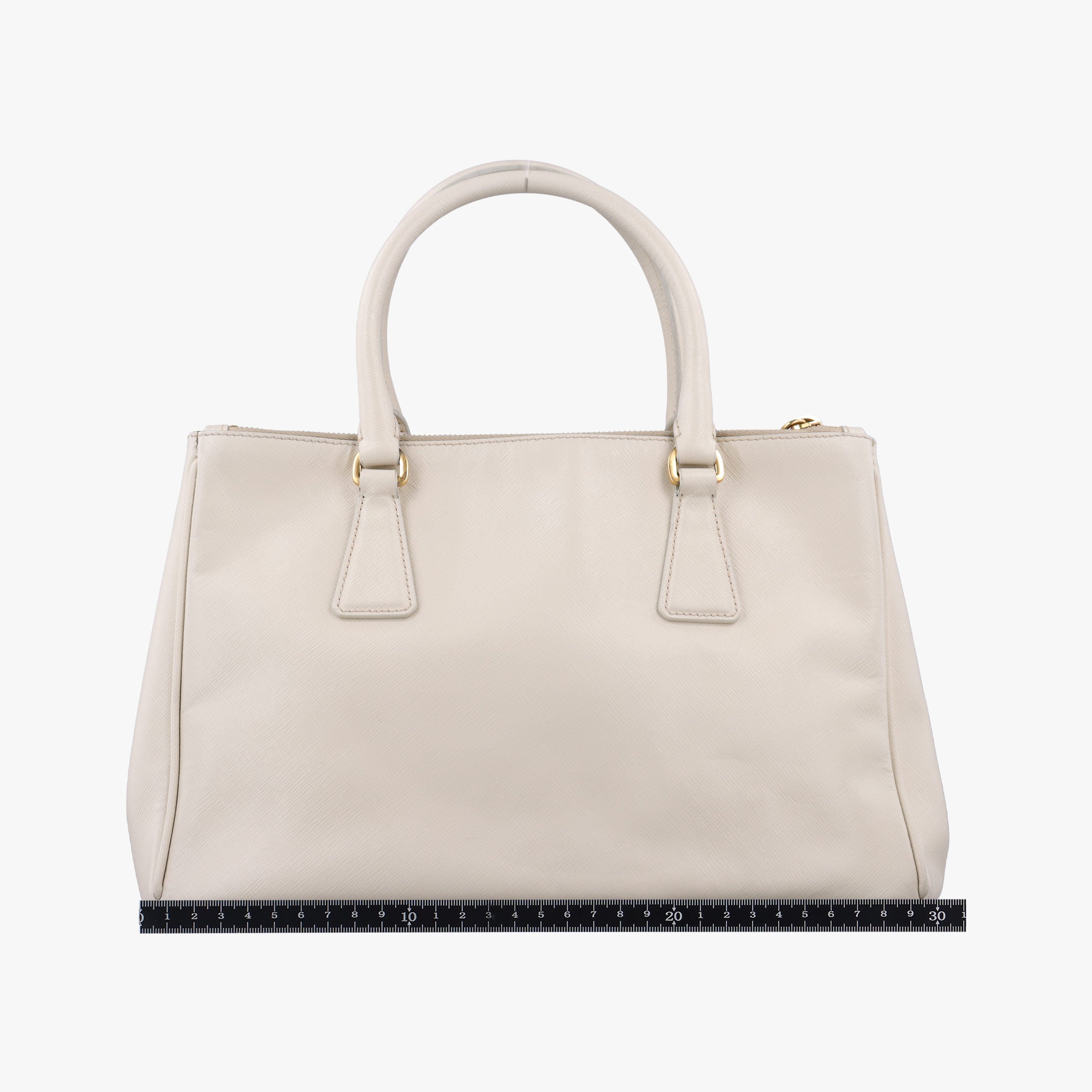 Vintage Prada Galleria White SAFFIANO Leather BN1801 shoulderbag | stylenewstar