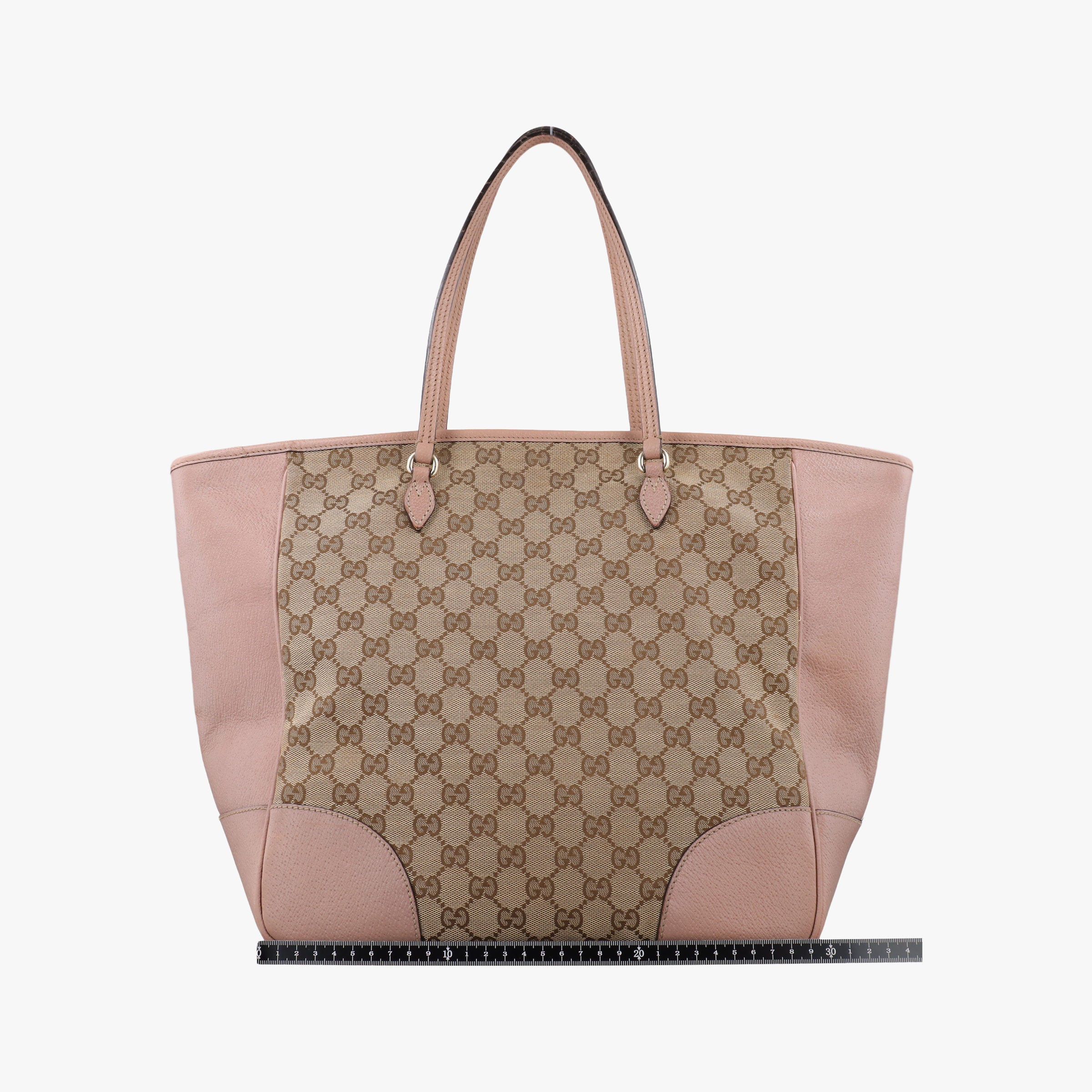 Secondhand Gucci Bree Beige×pink Canvas×Leather 323671 handbag | stylenewstar
