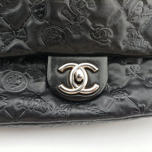 Vintage Chanel Matelasse coco mark Black lambskin A49756 shoulderbag | stylenewstar
