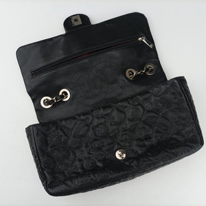 Vintage Chanel Matelasse coco mark Black lambskin A49756 shoulderbag | stylenewstar