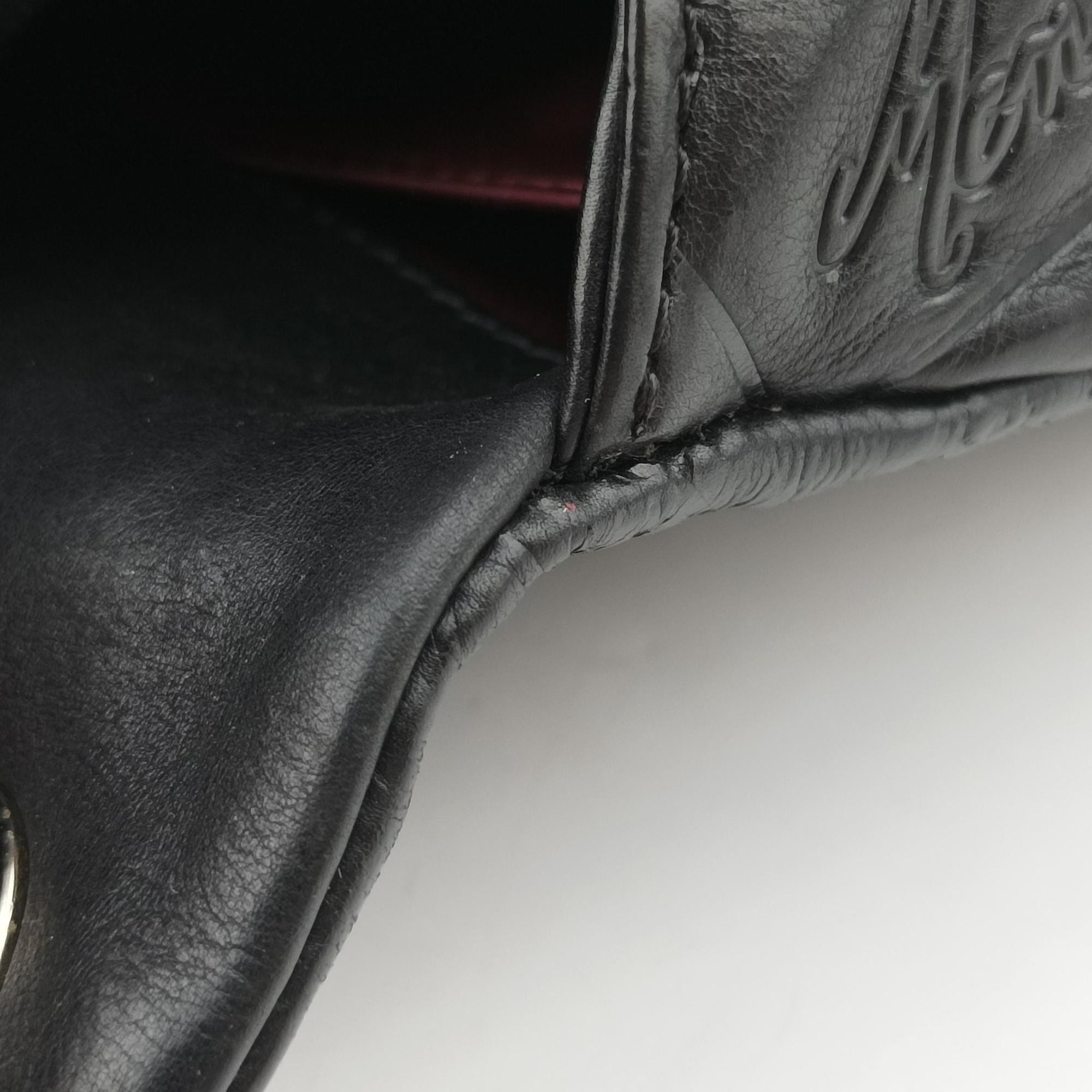 Vintage Chanel Matelasse coco mark Black lambskin A49756 shoulderbag | stylenewstar