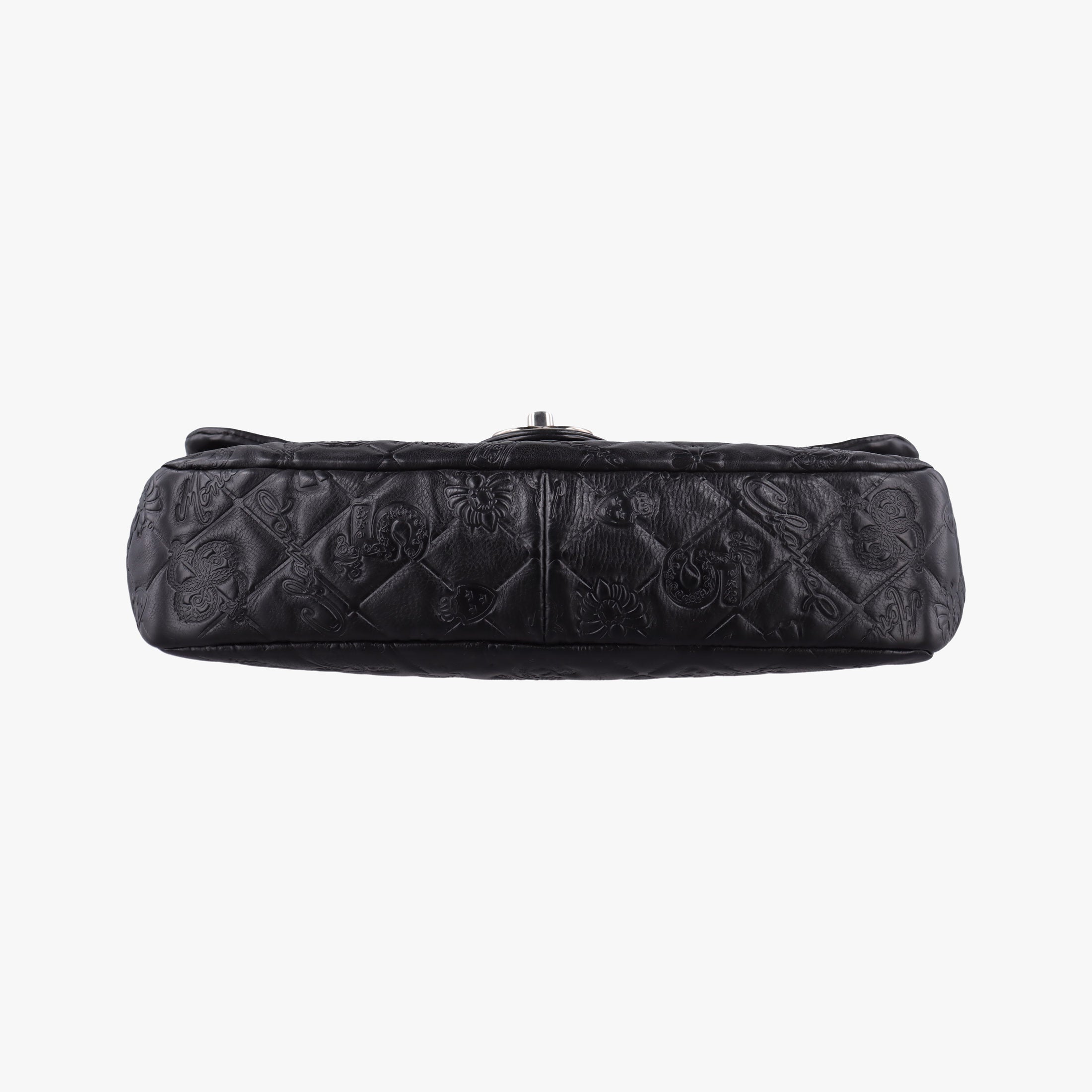 Vintage Chanel Matelasse coco mark Black lambskin A49756 shoulderbag | stylenewstar