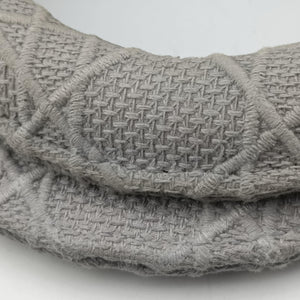 Vintage Christian Dior Lady Dior D-lite Grey Jacquard  shoulderbag | stylenewstar
