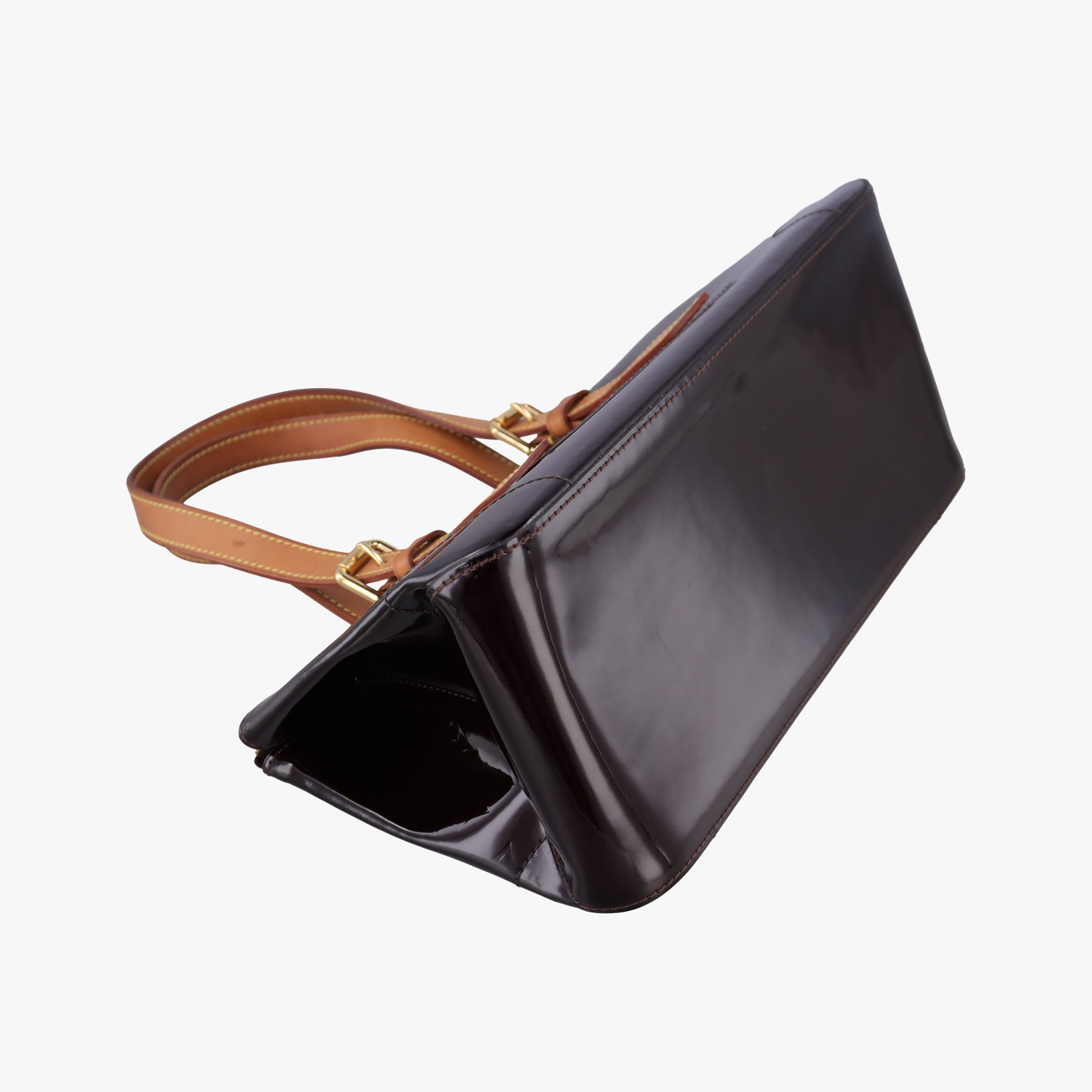 Vintage Louis Vuitton Rosewood Avenue Amaranth Vernis M93510 shoulderbag | stylenewstar