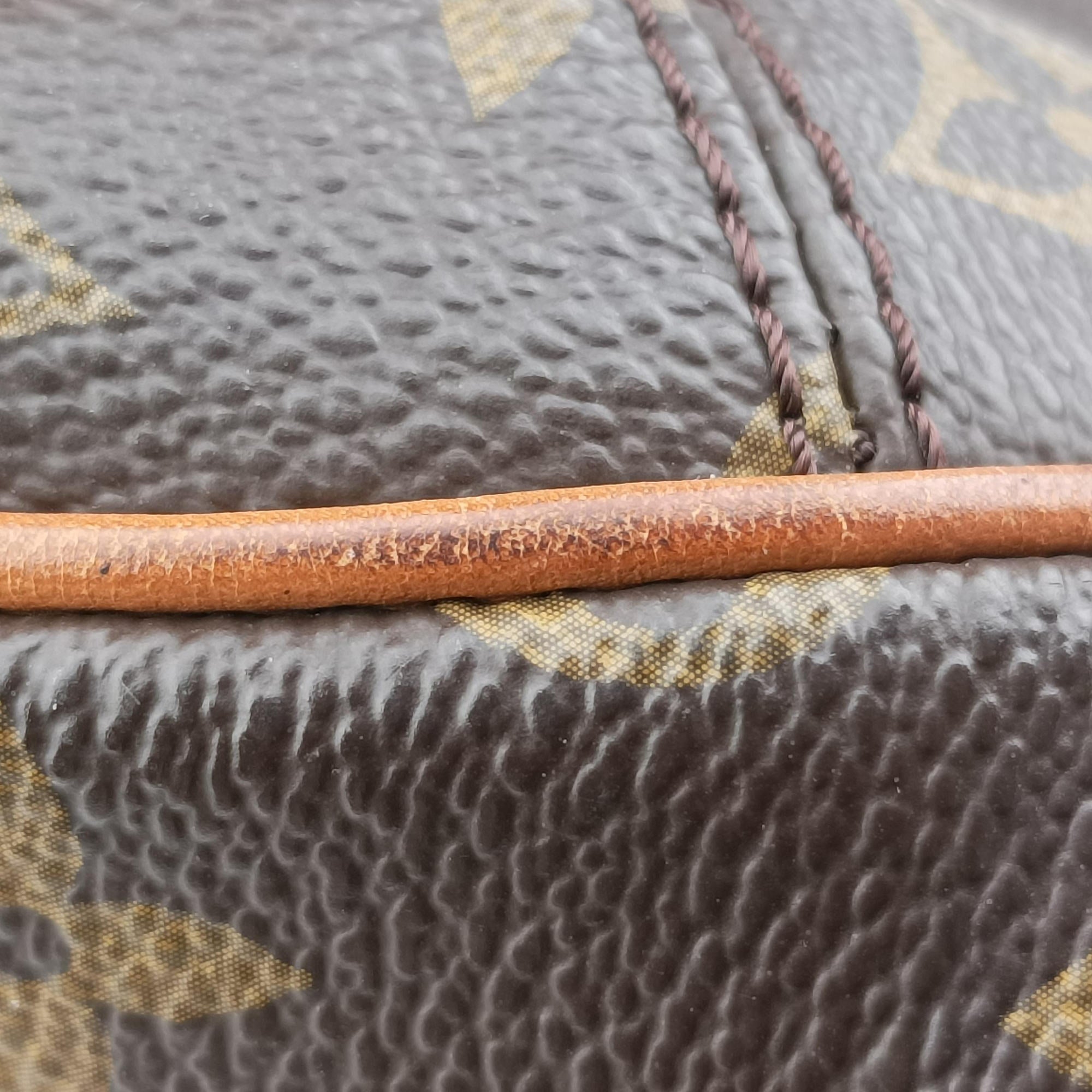 Pre-owned Louis Vuitton Griet Mirage brown Monogram Canvas M55210 handbag | stylenewstar