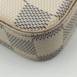 Pre-owned Louis Vuitton Pochette Felicie Azur Damier Canvas N63106 shoulderbag | stylenewstar