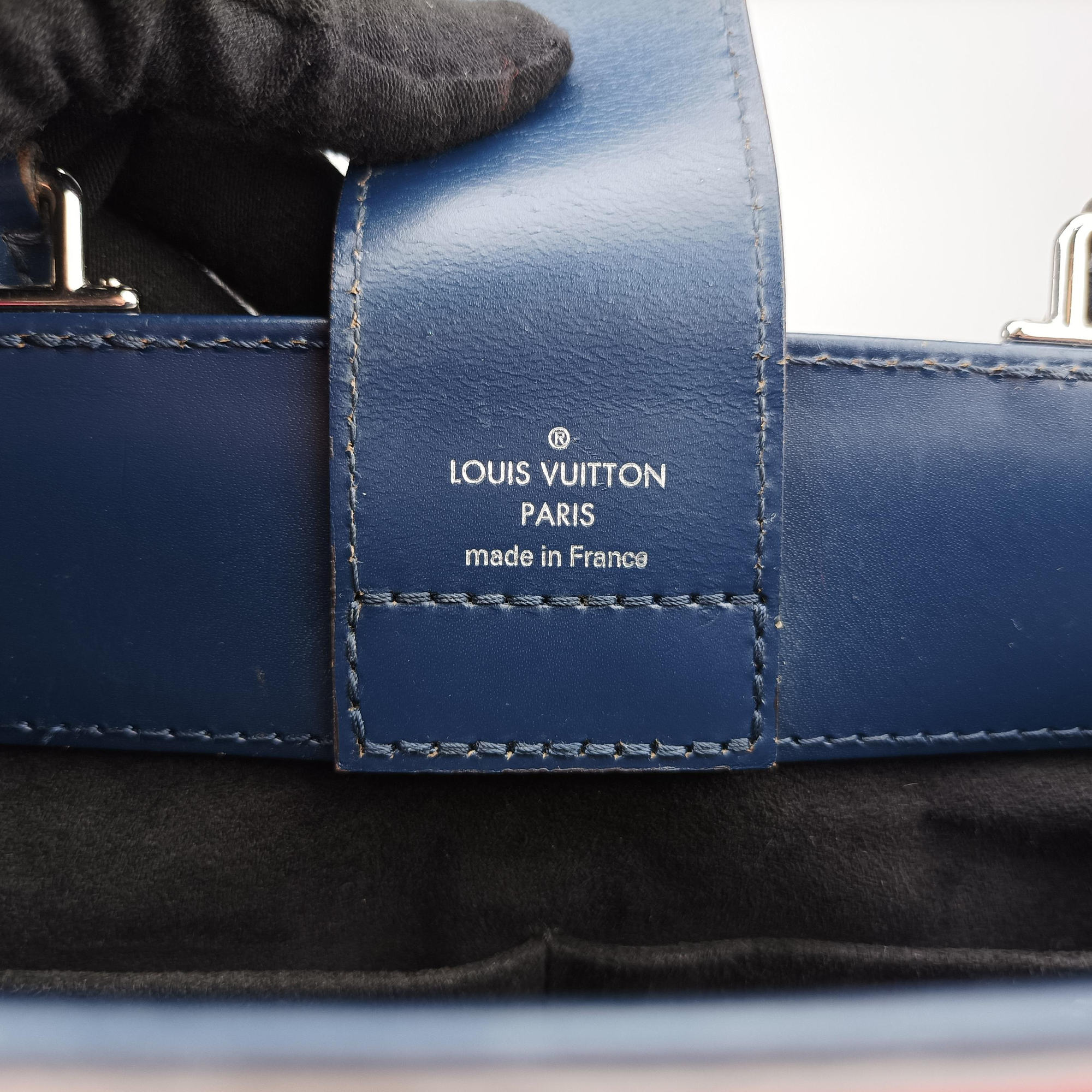 Pre-owned Louis Vuitton Kleber PM Red×Blue epi M51333 shoulderbag | stylenewstar