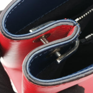 Pre-owned Louis Vuitton Kleber PM Red×Blue epi M51333 shoulderbag | stylenewstar