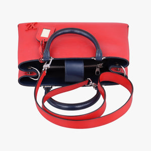 Pre-owned Louis Vuitton Kleber PM Red×Blue epi M51333 shoulderbag | stylenewstar