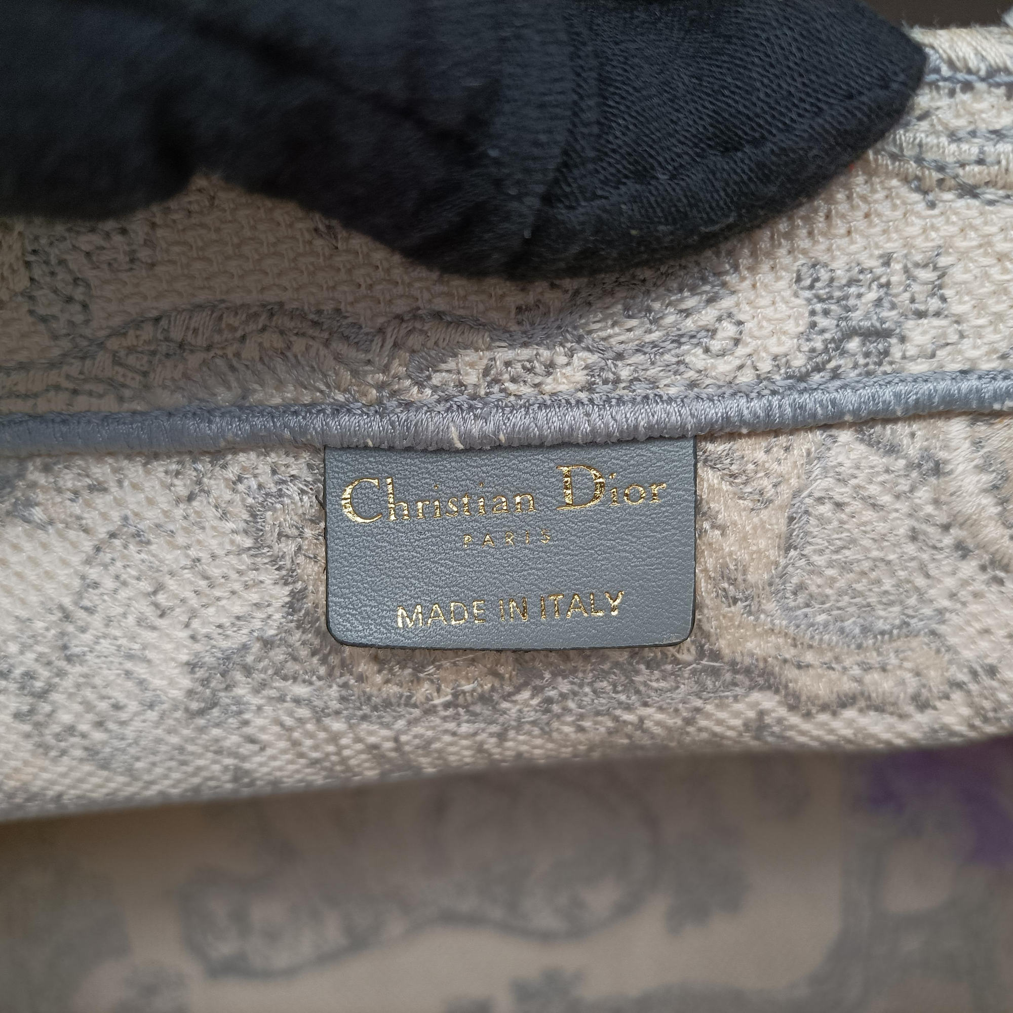 Pre-owned Christian Dior Toile de Jouy Grey canvas  handbag | stylenewstar