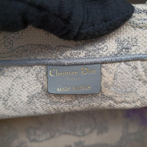 Pre-owned Christian Dior Toile de Jouy Grey canvas  handbag | stylenewstar