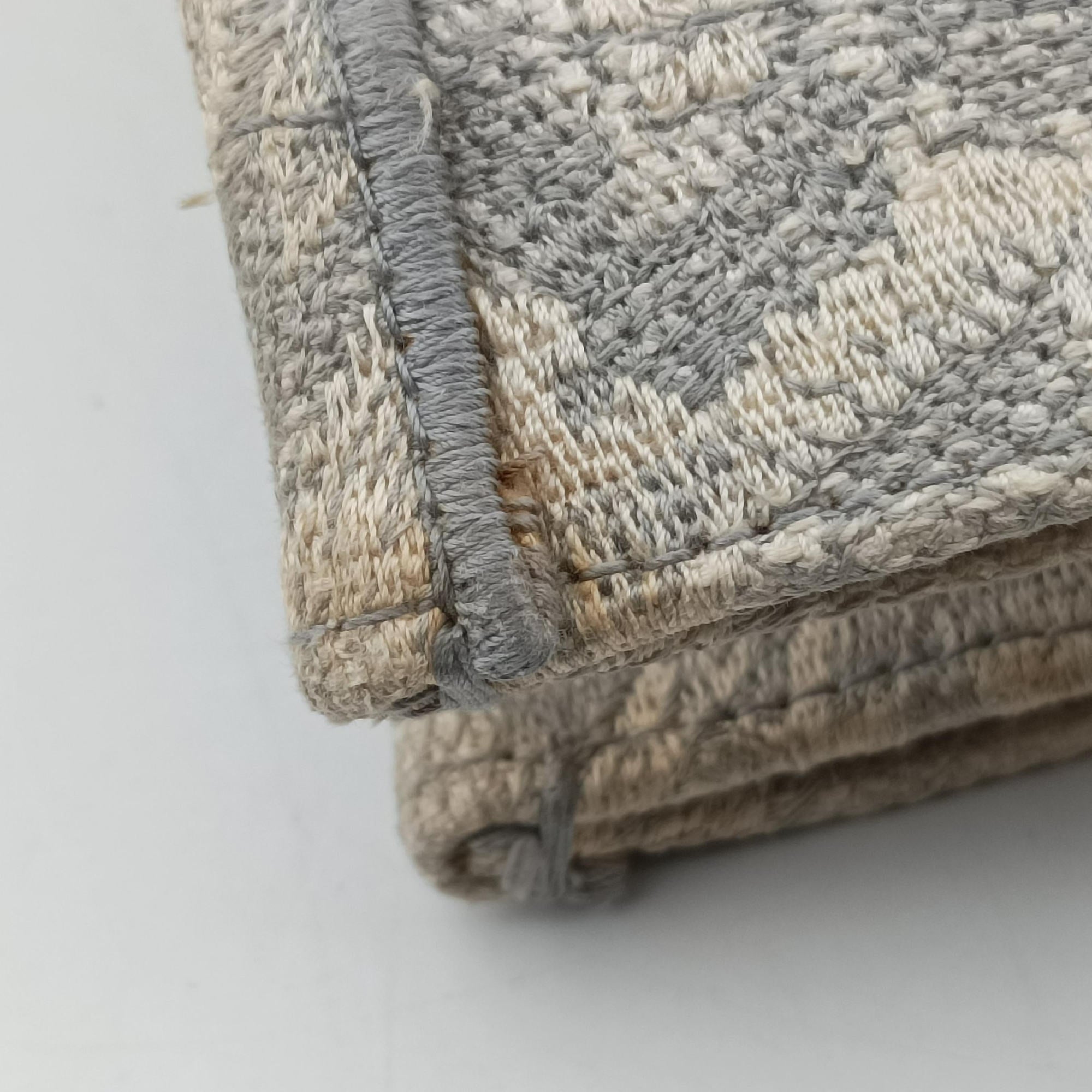 Pre-owned Christian Dior Toile de Jouy Grey canvas  handbag | stylenewstar