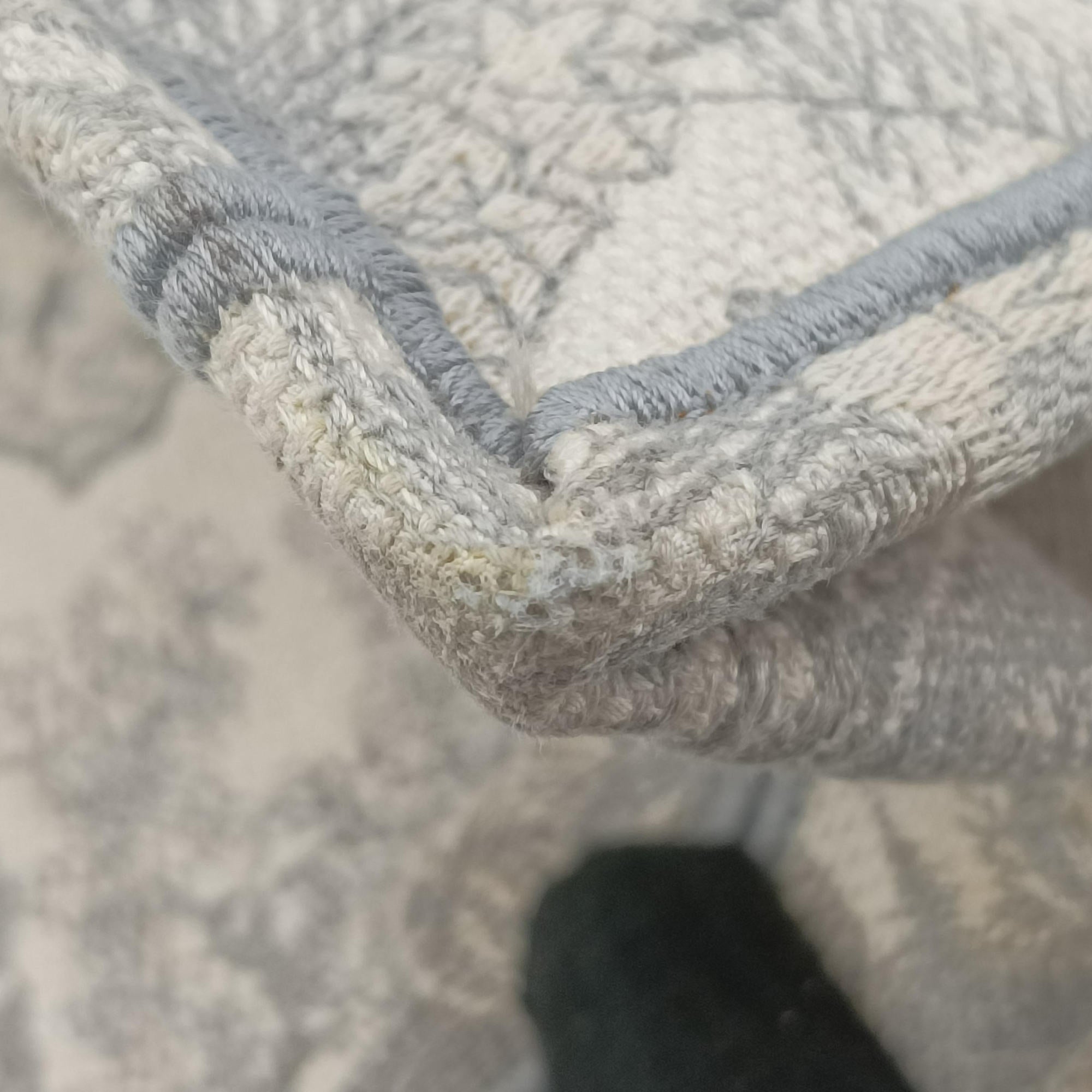 Pre-owned Christian Dior Toile de Jouy Grey canvas  handbag | stylenewstar
