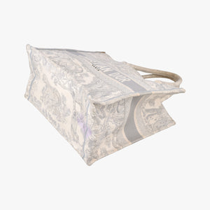 Pre-owned Christian Dior Toile de Jouy Grey canvas  handbag | stylenewstar