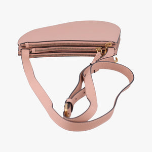 Pre-owned Christian Dior Saddle Pink Leather  shoulderbag | stylenewstar