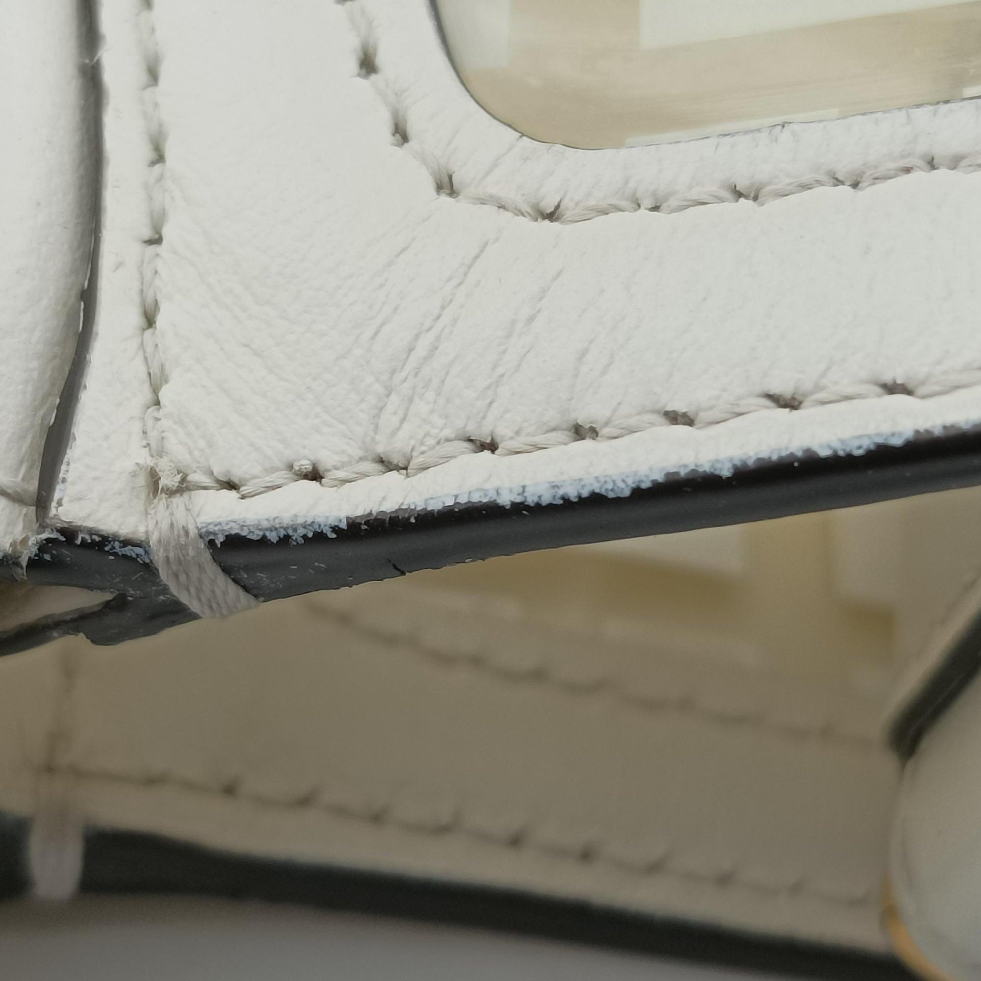 Pre-owned Fendi Runaway Shopper White PVC coated canvas 8BH360 shoulderbag | stylenewstar