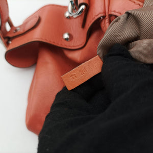 Vintage TODS G-LINE Orange Leather  shoulderbag | stylenewstar