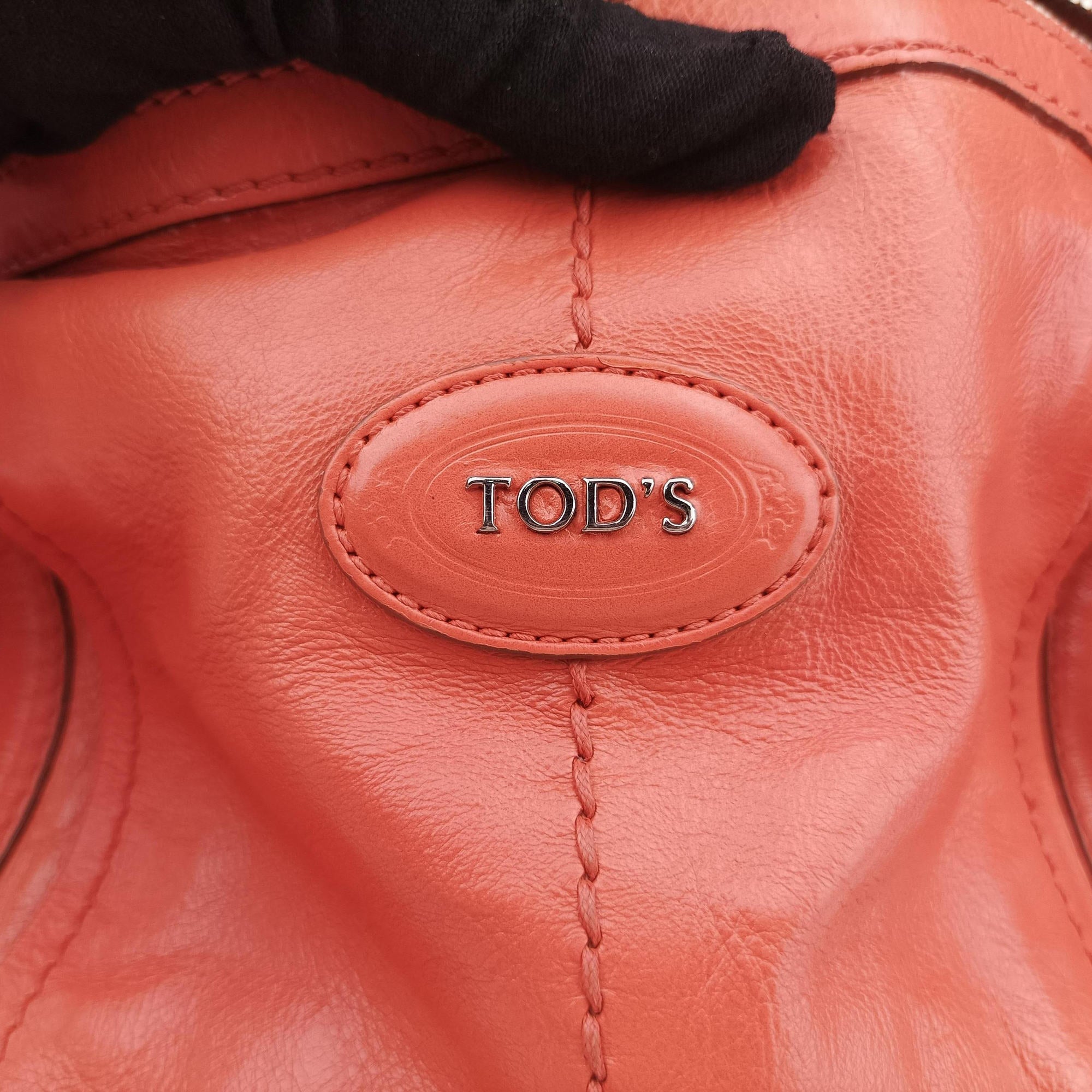 Vintage TODS G-LINE Orange Leather  shoulderbag | stylenewstar