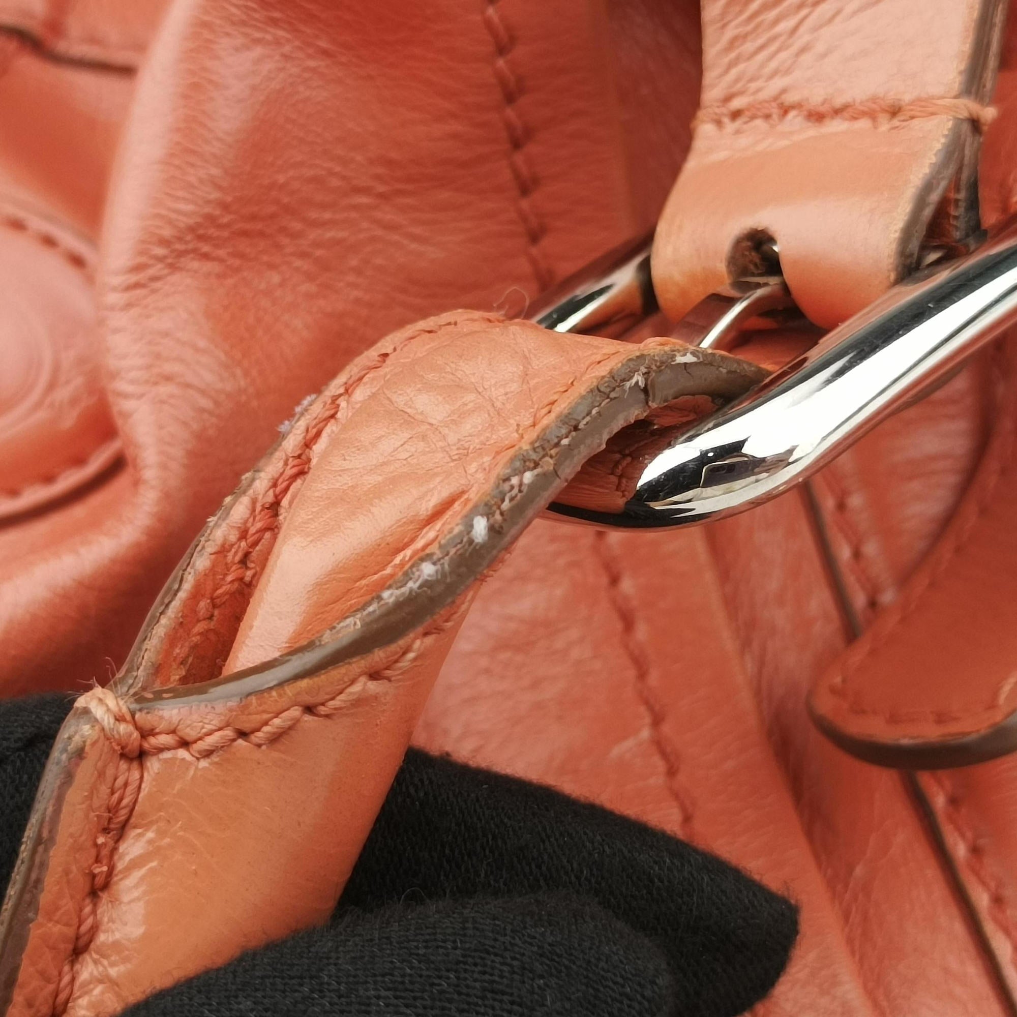 Vintage TODS G-LINE Orange Leather  shoulderbag | stylenewstar