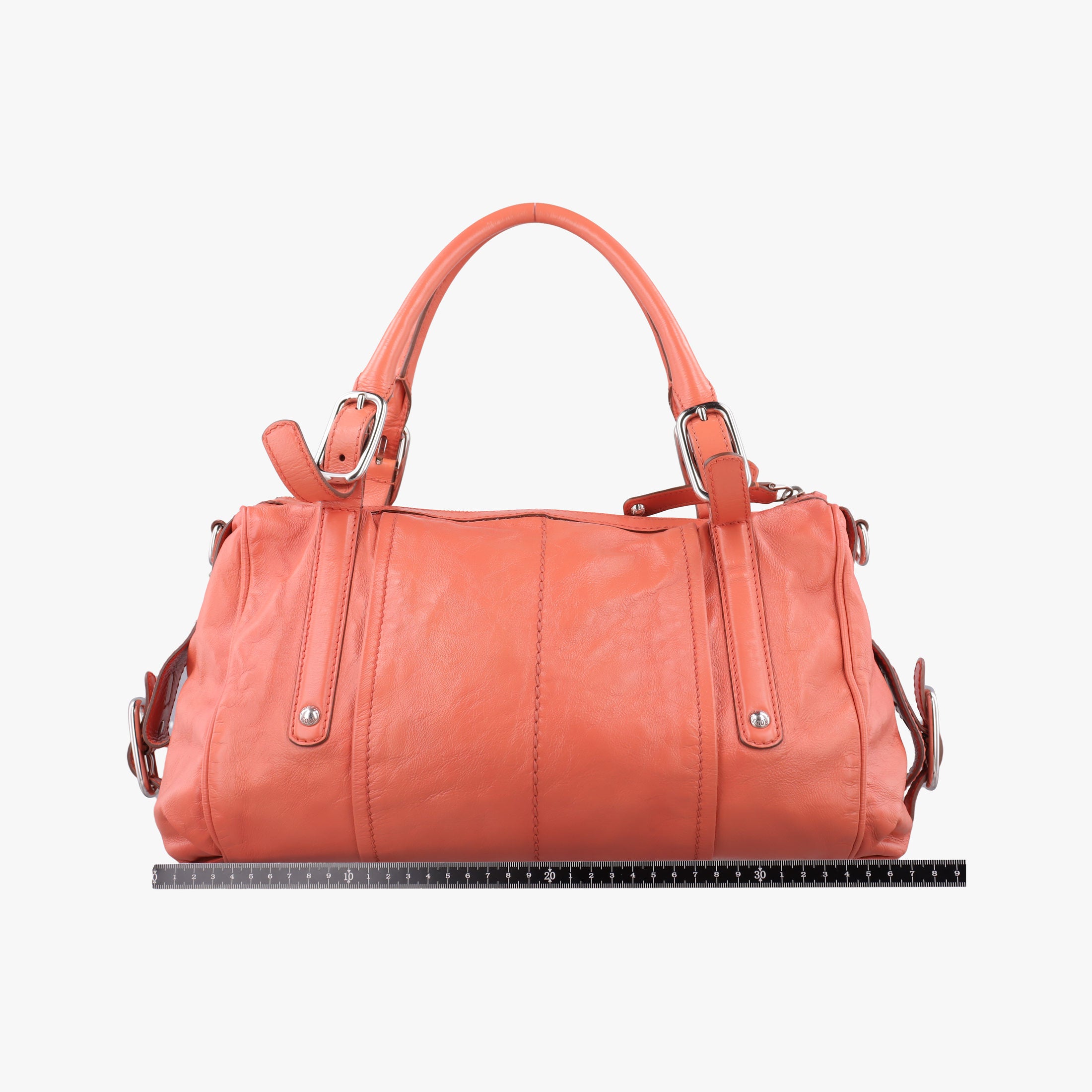 Vintage TODS G-LINE Orange Leather  shoulderbag | stylenewstar