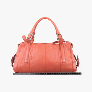 Vintage TODS G-LINE Orange Leather  shoulderbag | stylenewstar