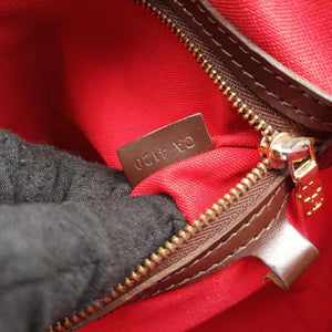 Pre-owned Louis Vuitton Cabas Rivington EBENE Damier Canvas N41108 shoulderbag | stylenewstar