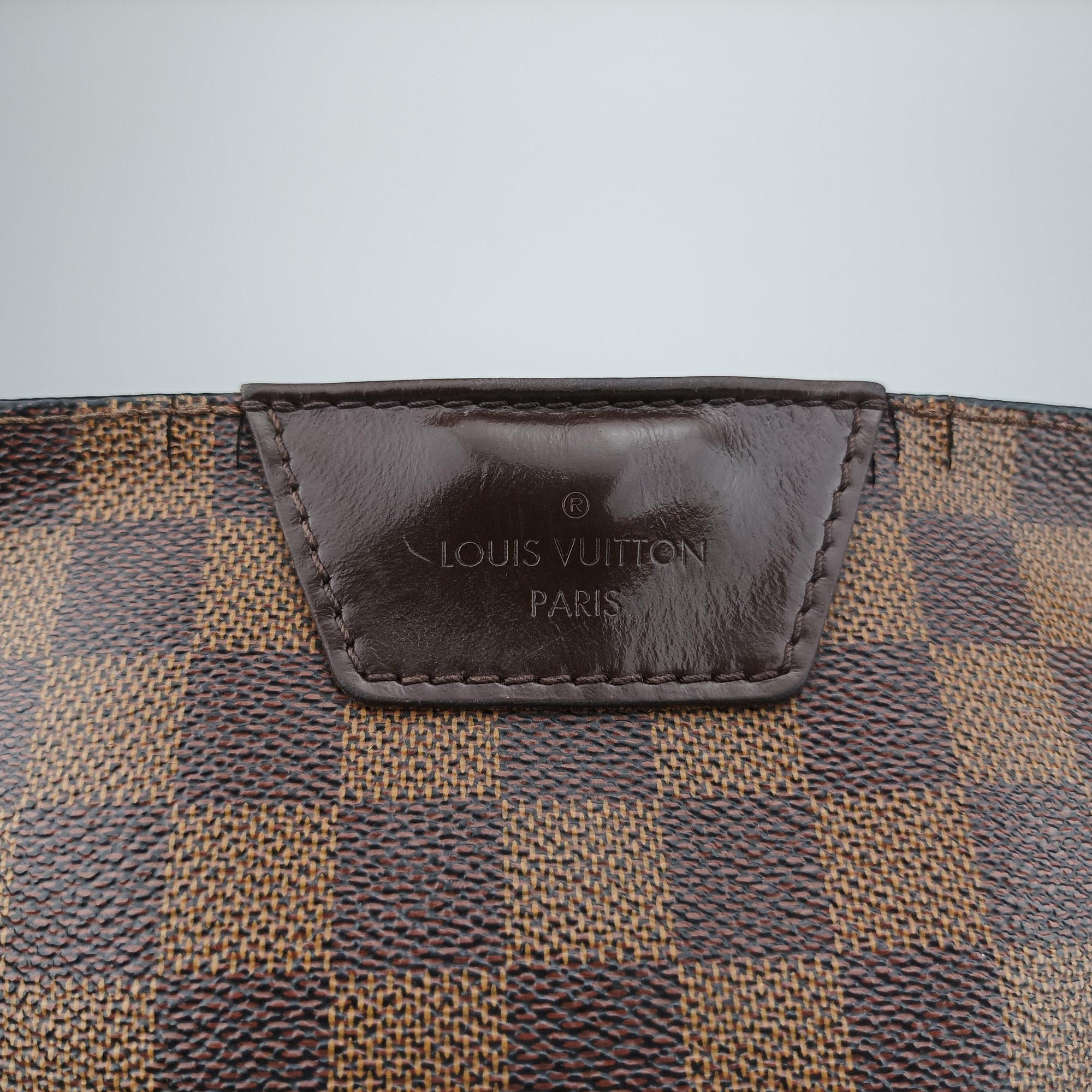 Pre-owned Louis Vuitton Cabas Rivington EBENE Damier Canvas N41108 shoulderbag | stylenewstar