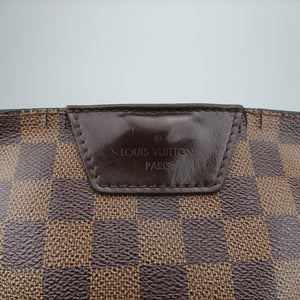 Pre-owned Louis Vuitton Cabas Rivington EBENE Damier Canvas N41108 shoulderbag | stylenewstar