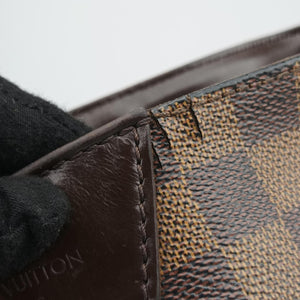 Pre-owned Louis Vuitton Cabas Rivington EBENE Damier Canvas N41108 shoulderbag | stylenewstar