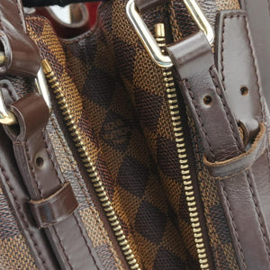 Pre-owned Louis Vuitton Cabas Rivington EBENE Damier Canvas N41108 shoulderbag | stylenewstar