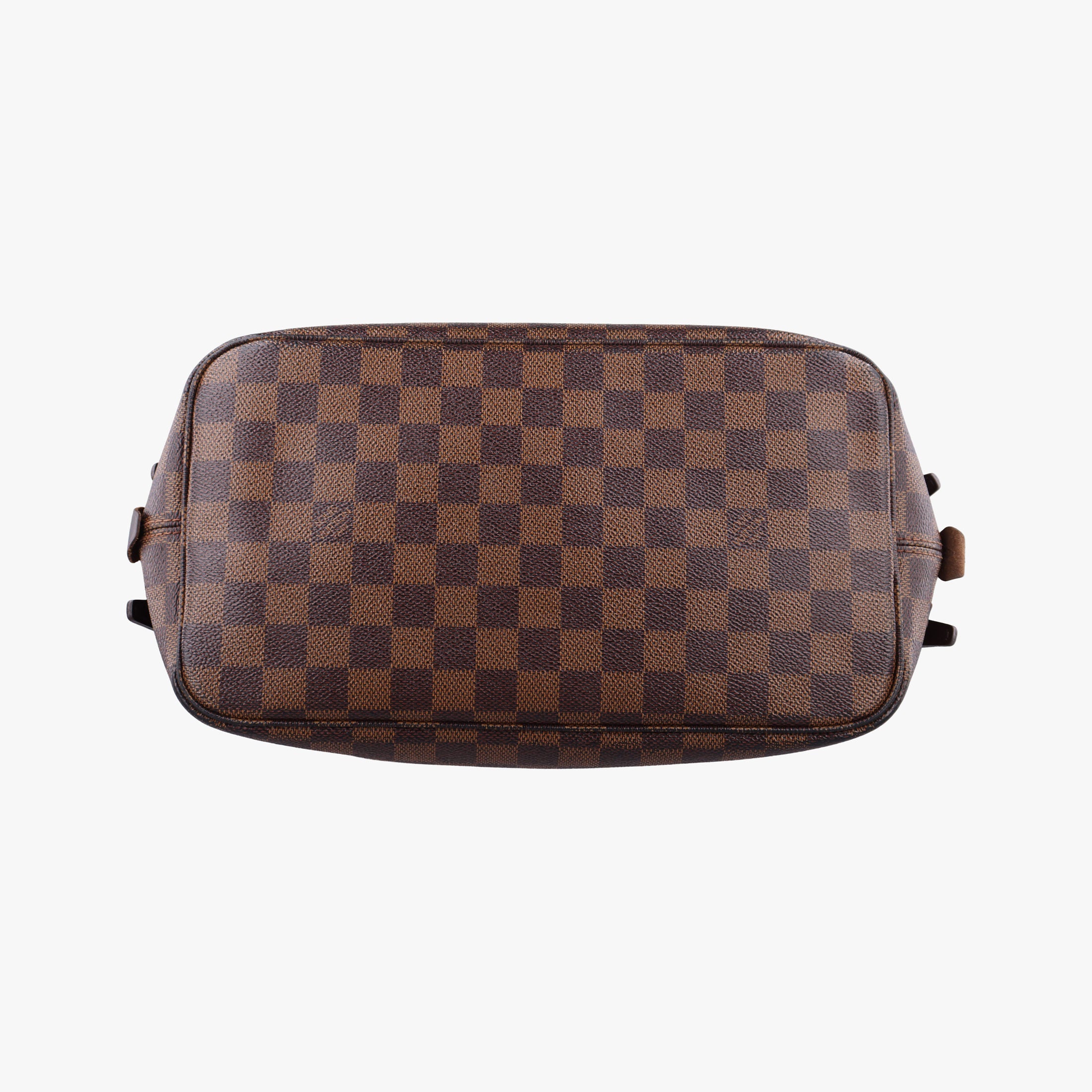 Pre-owned Louis Vuitton Cabas Rivington EBENE Damier Canvas N41108 shoulderbag | stylenewstar