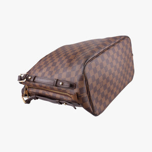 Pre-owned Louis Vuitton Cabas Rivington EBENE Damier Canvas N41108 shoulderbag | stylenewstar