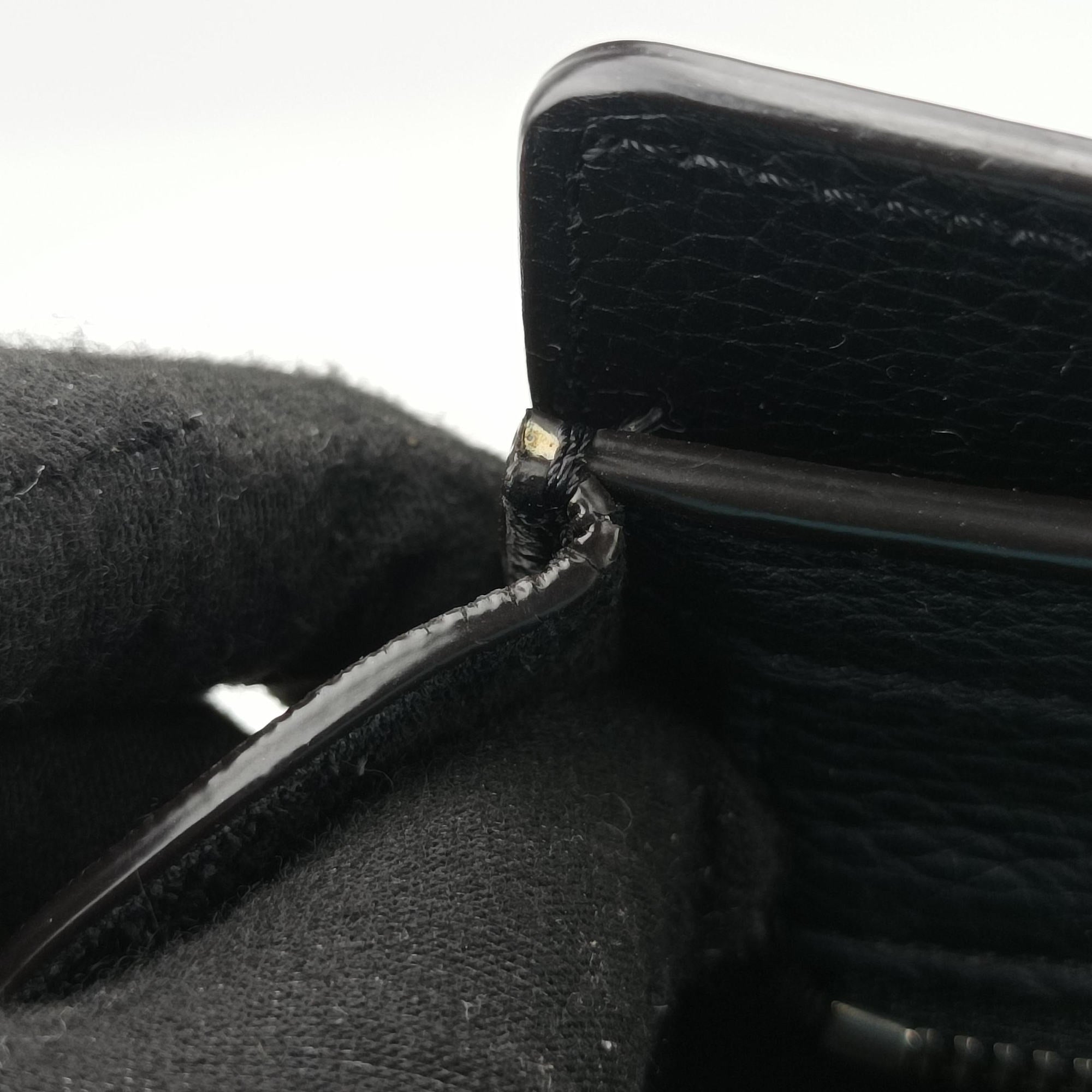 Vintage Celine Luggage nano Shopper Black Leather  shoulderbag | stylenewstar