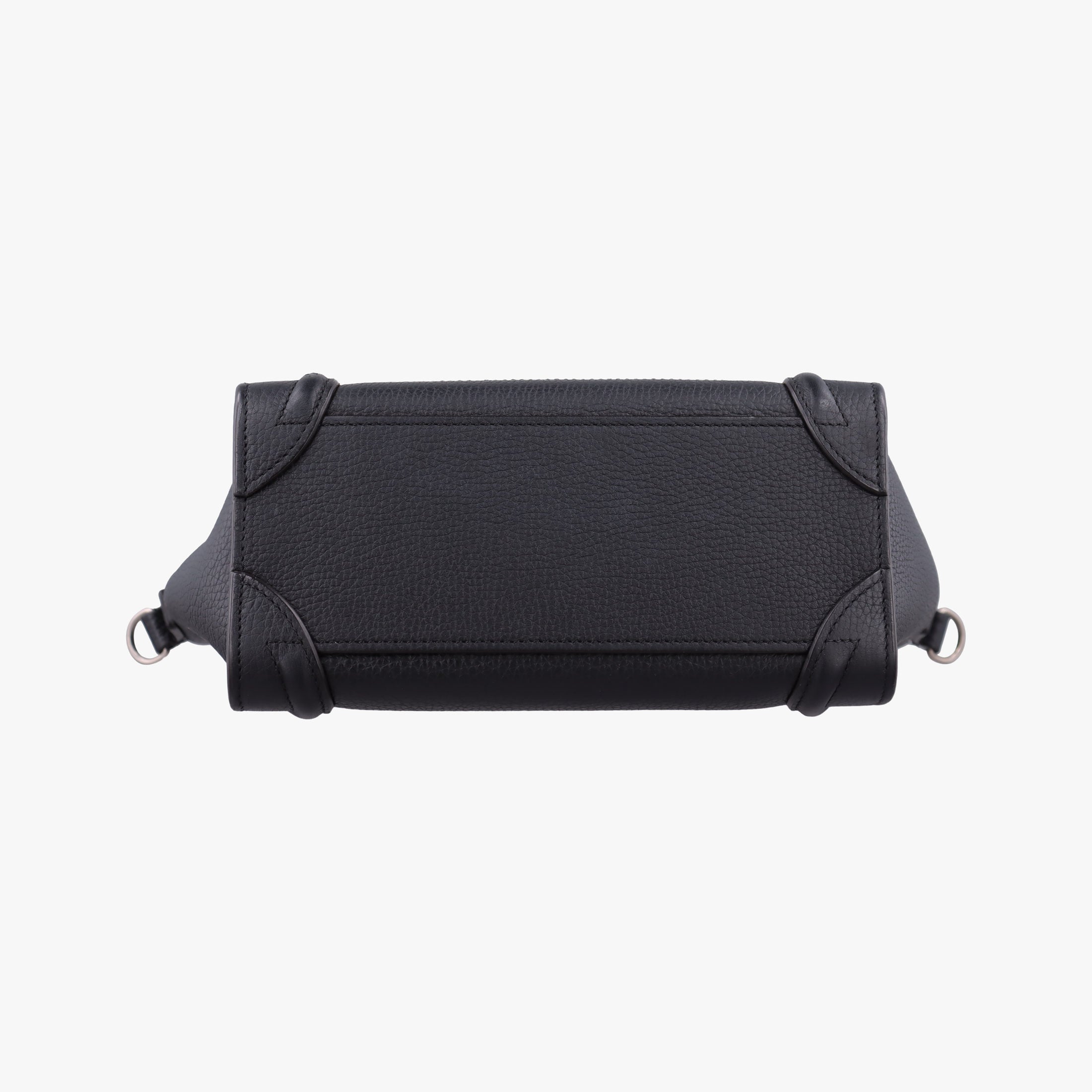 Vintage Celine Luggage nano Shopper Black Leather  shoulderbag | stylenewstar