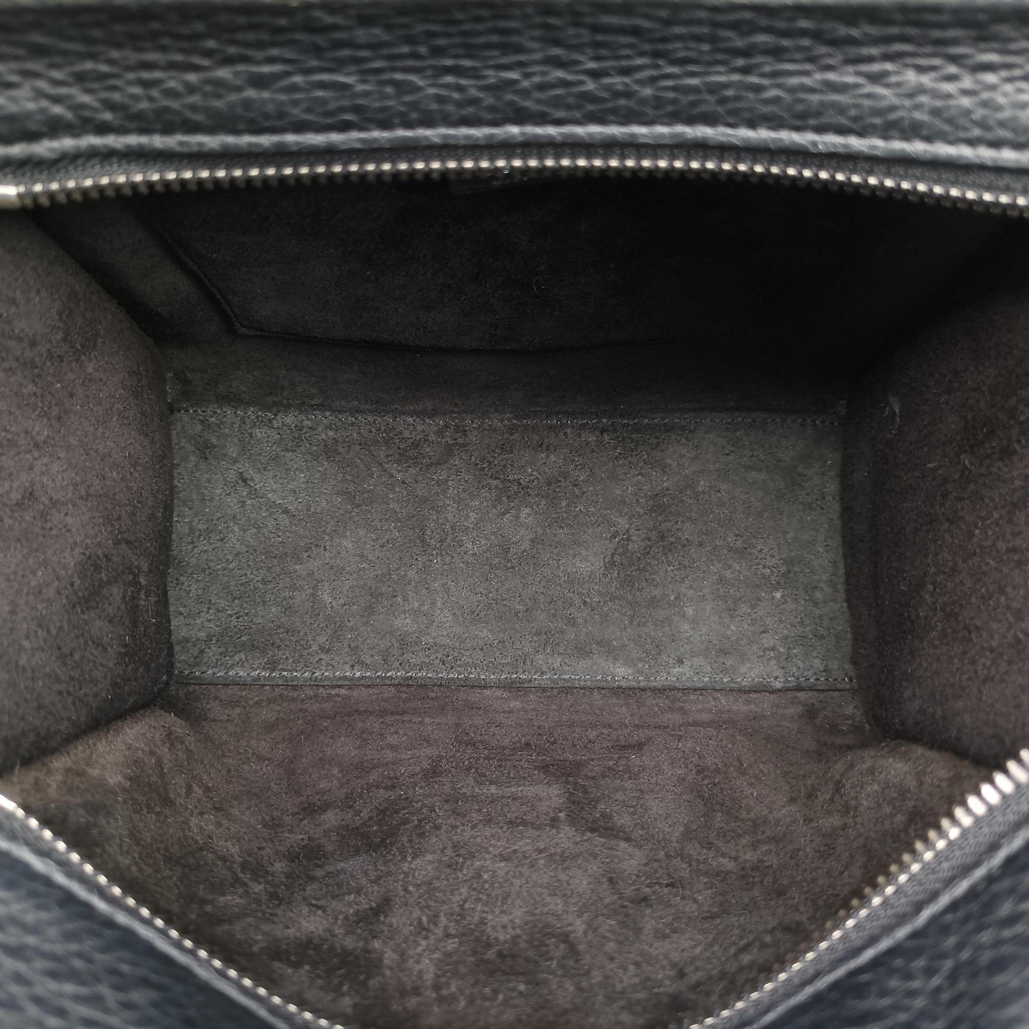 Vintage Celine Luggage nano Shopper Black Leather  shoulderbag | stylenewstar